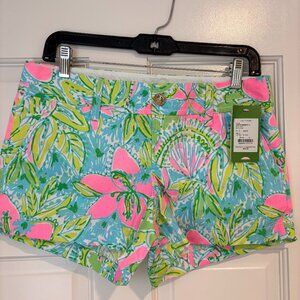 NWT Lilly Pulitzer Coconut Jungle Shorts Size 4